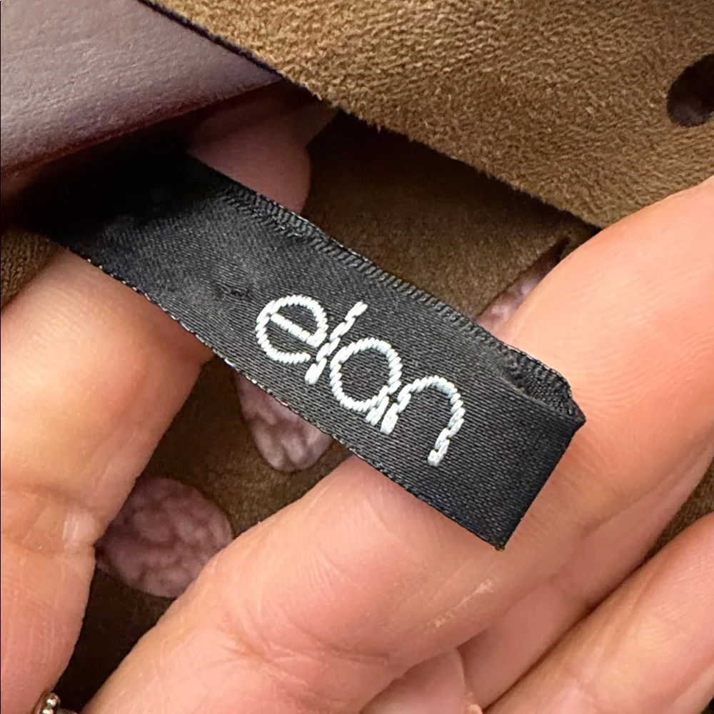 Women's Faux Suede Shawls Fringe Lace Poncho Cape - Picture 8 of 9